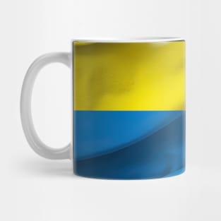 Ukraine Flag, close up Mug